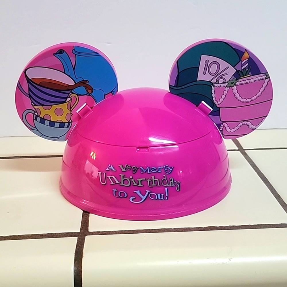 Disney Parks - A Very Merry‎ Unbirthday Ice Cream Sundae Bowl Disneyland Ear Hat